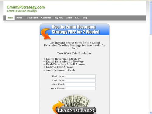 First Time and Best Day Trading Signal Generated Emini SP 500 Futures Strategic System.