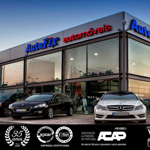 AutoFix - Comércio de Automóveis, Lda, 
comercializamos todo tipo de Viaturas Nacionais, Garantia Total de 3 Anos, empresa Certificada NP EN ISO 9001:2015