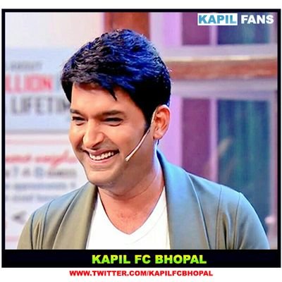 This is the fanclub from Bhopal and its dedicated to Kapil Sharma. Updating you with all the latest news and pictures.