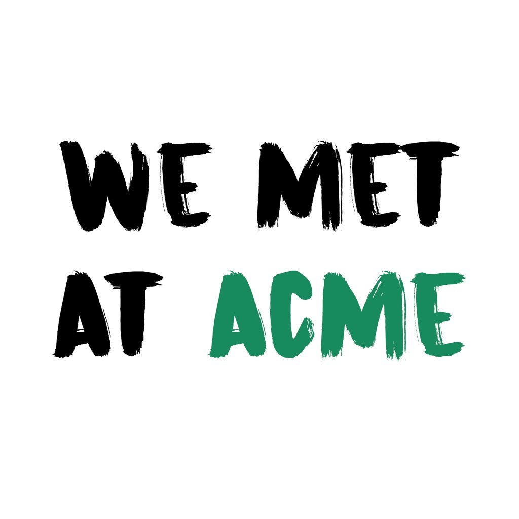 We Met At Acme Logo