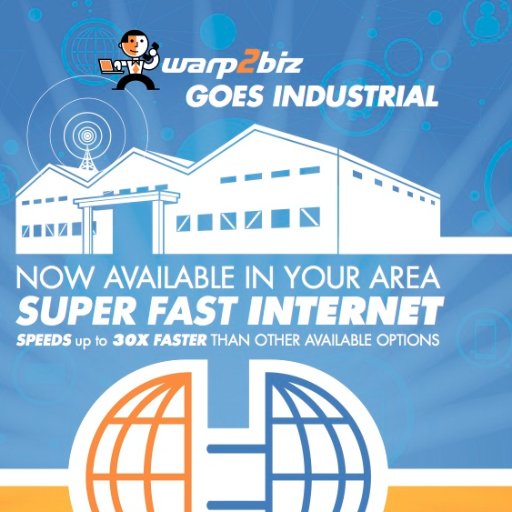 Warp2Biz's profile picture. Phone, Internet and IT Support for Business in SoCal. Underserved INDUSTRIAL buildings can now get THE BEST INTERNET possible! Get the speed you deserve!