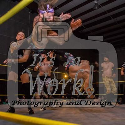 It's a Work! specializes in photography of professional wrestling and special events, as well as graphic design work. Contact me for your event today!