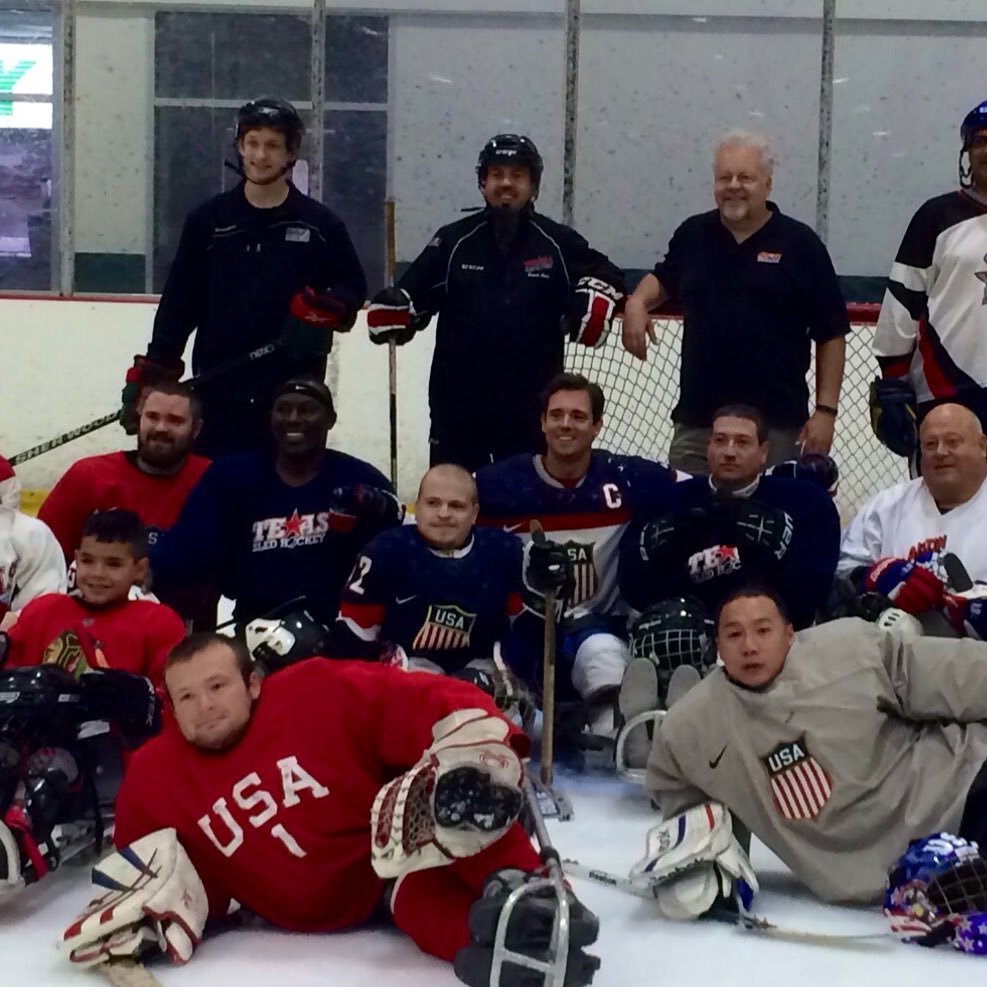 Providing an on ice and sled hockey experience for individuals with disabilities.