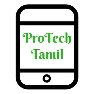 Official Twitter Handle of ProTech Tamil. Learn Programming languages, Android tips & tricks, Technology News,Gaming etc.. (Studying M.C.A)