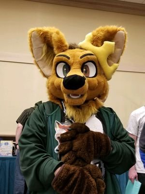 A fursuiting prince from a land not so far away, making my dreams come true in the best possible way! Afflicted with the salted caramel curse! There may be Weh!