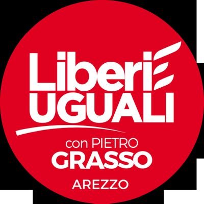 Account ufficiale @liberi_uguali con @PietroGrasso, lista unitaria di #sinistra, di #Arezzo e provincia