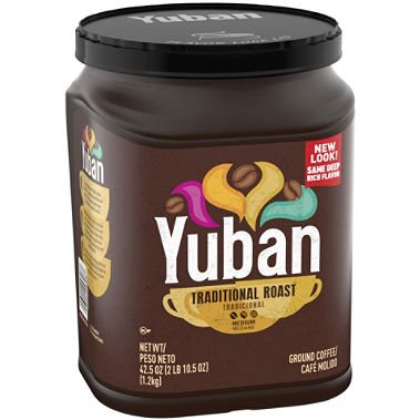 The perfect companion to conversations and good times. Originally formulated over 100 years ago. When you sip a cup of Yuban, you sip a cup of history.