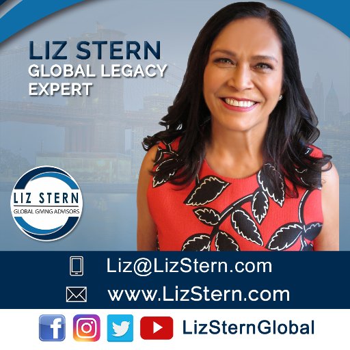 Liz Stern is a Global Legacy Expert, Business Coach, Philanthropic Advisor, Keynote Speaker & founder of Global Giving Advisors a legacy and philanthropic firm.