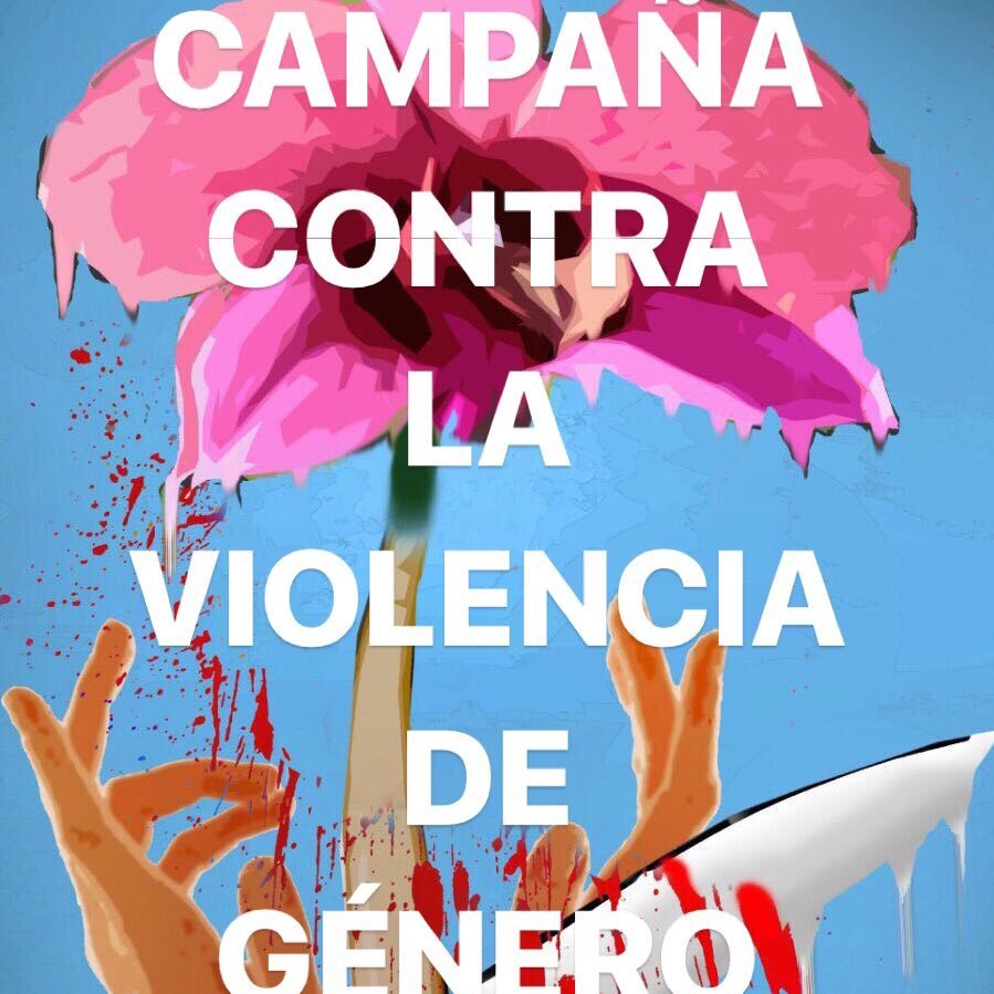 CAMPAÑA CONTRA LA VIOLENCIA DE GÉNERO.    SIN TI, SOY YO. TRABAJO SOCIAL URJC 💪🏻 💜