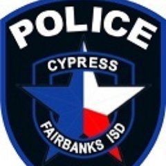 Est. in 2012, Cypress-Fairbanks I.S.D. Police Dept. is dedicated to a safe learning & working environment for all 116,000 students & 17,000 staff members.