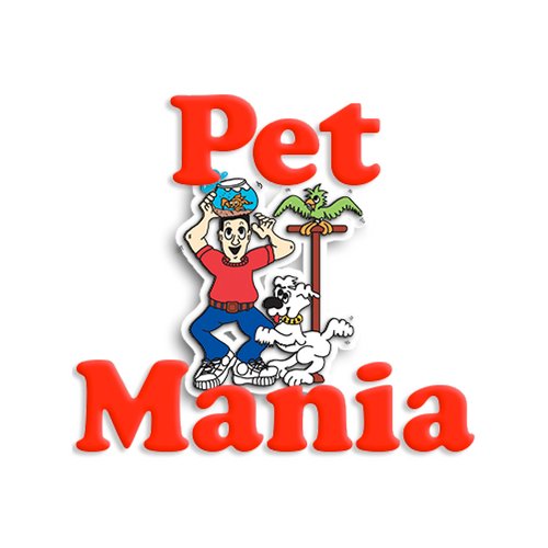 At our four Pet Mania pet store locations, we carry your dog, cat, bird, fish or reptile's needs, including live feeders such as mice, crickets & dubia!