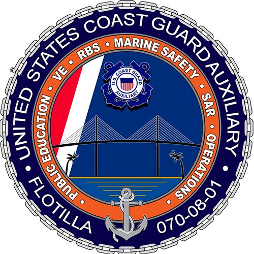 US Coast Guard Auxilary Manatee. We are Flotilla 07-08-01 based out of G.T. Bray Park. uscgaux85pe@outlook.com