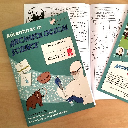 Open access coloring book created by scientists to share the joy of  archaeology with children around the world. Available in multiple languages.