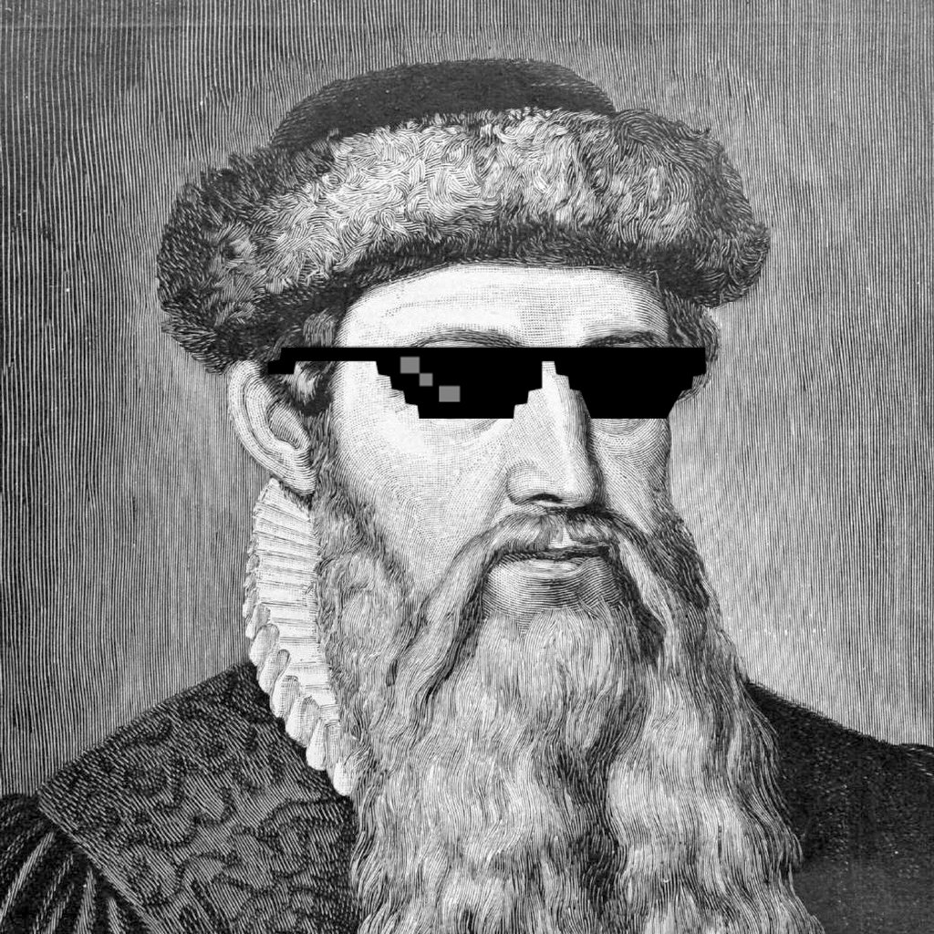 Johannes Gutenberg Thegutes Twitter
