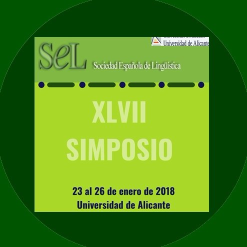 El XLVII Simposio de la SEL se celebrará en la Universidad de Alicante, del 23 al 26 de enero de 2018