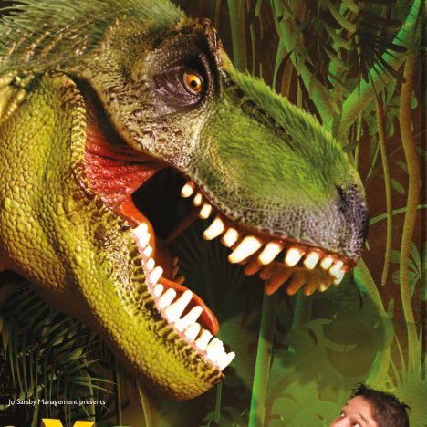 I'm Rexxy, on the 'So You Think You Know About Dinosaurs?' #DinoTour with the mammal @Ben_Garrod and @KnowDinos