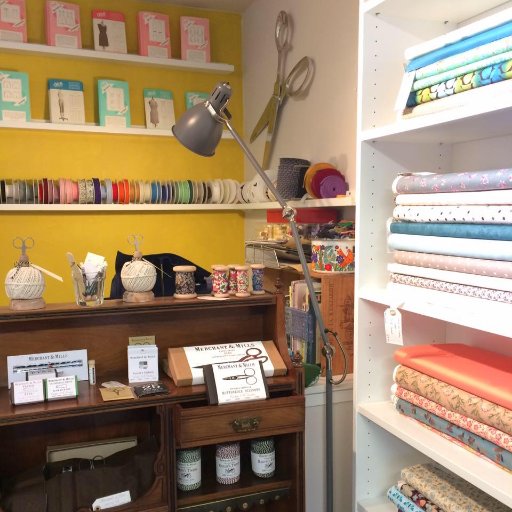 FABRIC | HABERDASHERY | WORKSHOPS | COMMISSIONS & ALTERATIONS | Find us at 1 Wheelwrights Corner, Nailsworth, Stroud, Glos, GL6 0DB or https://t.co/LYX45GCiXl