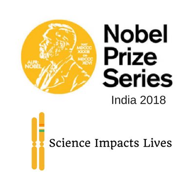 nobelseries_ind's profile picture. Nobel Prize Series, India 2018 is an exciting program which brings together Nobel Laureates and other experts to stimulate innovation & creative thinking.