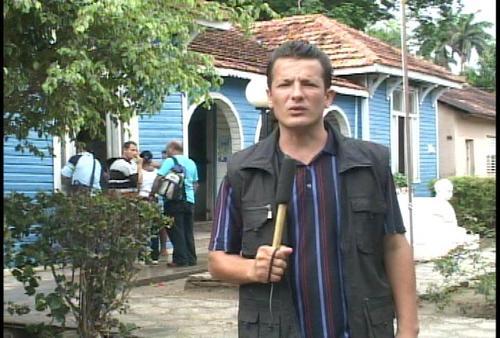 Soy periodista de la Corresponsalía de televisión en el municipio Florida, Camagüey, Cuba