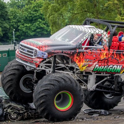 Red Dragon Monster Truck Rides