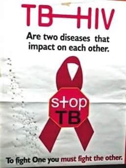 Isaac Rabari is a TB/HIV activist