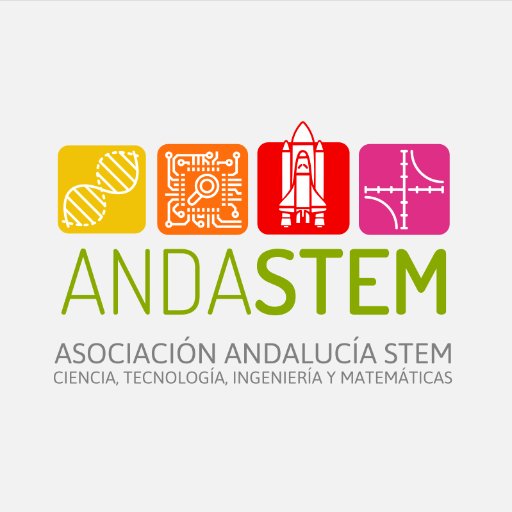 Asociación Andaluza para la Divulgación de las Ciencias y la Tecnología Andalucía Stem   andaluciastem@gmail.com           🤖🌍🎮🛰️🏗️🚀💻📱📡🔬
