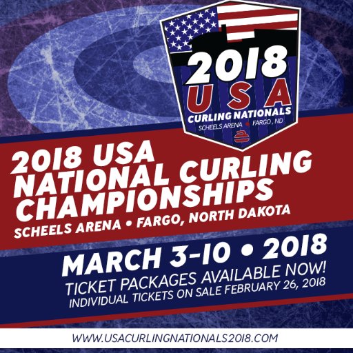 Official Twitter for the 2018 Curling National Championships at Scheels Arena