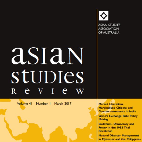 Official publication of the Asian Studies Association of Australia. 2020 Impact Factor: 1.761 (0.8 in 2019) asreview@deakin.edu.au