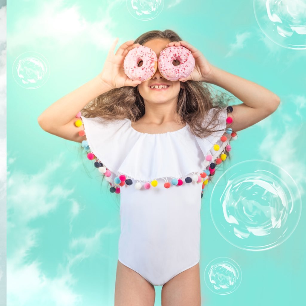 Luxury UV50+ swimwear and beachwear for children. Exquisite designs stocked all over the world!