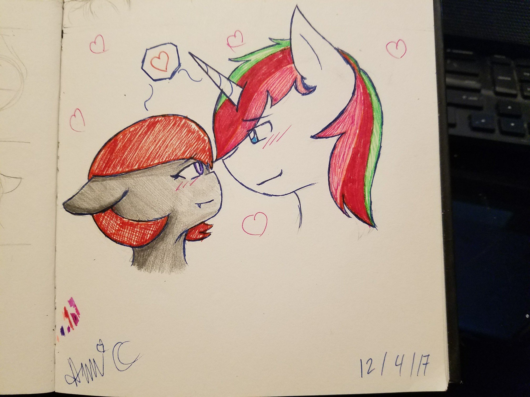 Well I am just a girl who likes mlp, video games, anime, comics and everything in between.