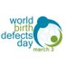 World Birth Defects Day 2025 (@worldbdday) Twitter profile photo World Birth Defects Day 2025 (@worldbdday) Twitter profile photo