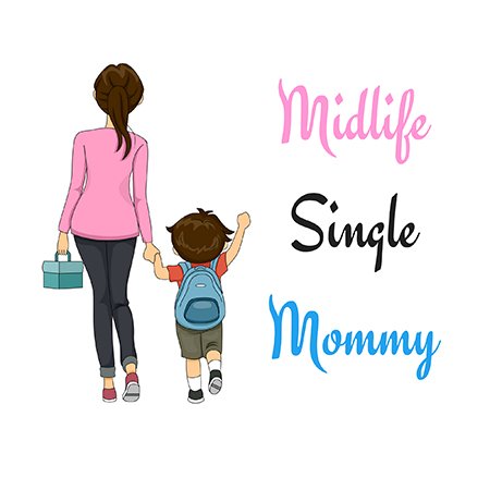 #MidlifeSingleMommy is a blog for older single moms of younger children. Our mission is to enlighten, inspire and entertain other single moms.