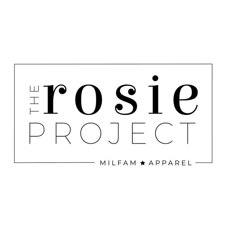 The Rosie Project | Apparel for the modern military family | Stylish tees | Every purchase gives back to a military charity