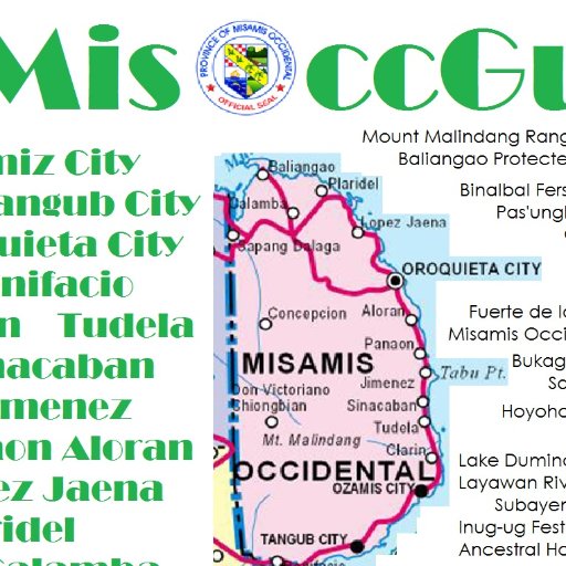 Instagram: @exploremisocc Your guide in Misamis Occidental, where the color of nature is greener. Misamis Occidental, the province of great life.