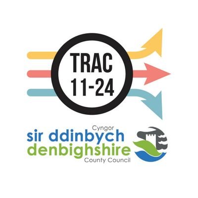 Official Twitter account of Denbighshire's TRAC 11-24 team // Cyfrif Trydar swyddogol tîm TRAC 11-24 Sir Ddinbych