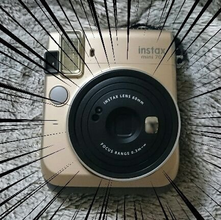 instax mini 70 ＜チェキ＞を買いました♪
チェキ用アカウント。
 #instax  #myinstax  #fujifilm #チェキ #フィルムカメラ
Instagramへ行きました