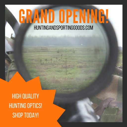 Welcome to Hunting and Sporting Goods! We have exactly what you need to make your next outing the best one yet! Check us out today!