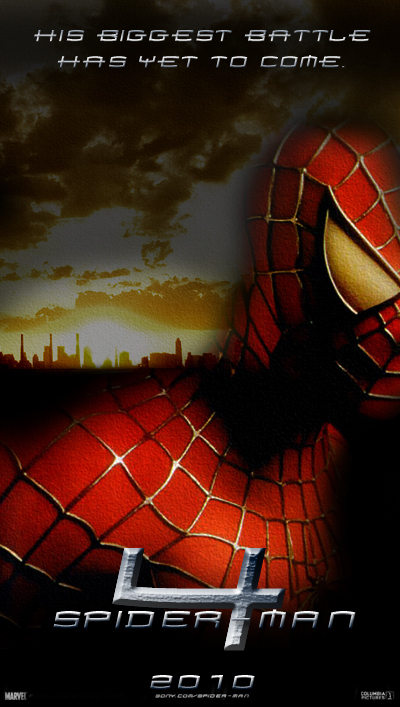 Be the first to know all about Spiderman 4