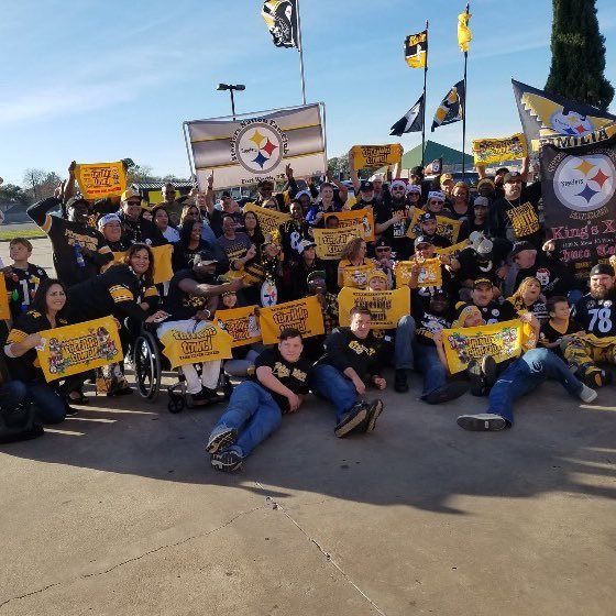 We are a Steelers Nation group who meet up every game day during the NFL season to watch our boys play! if you want any info. tap on our website
