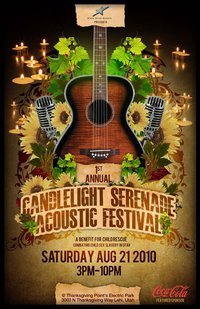 An annual acoustic music festival with benefits going to http://t.co/qBYrEdkzdg. The goal? Reduce child sex trafficking in Canada and North America.