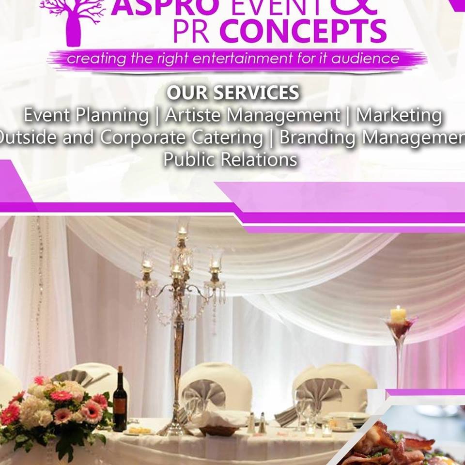 Aspro entertainments and Catering Services is a sole proprietorship business.We provide services like Marketing, Branding ,Public Relations and Hotels Bookings.