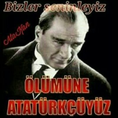 canturkava's profile picture. Ölümüne Atatürkçü #takipedenitakipederim
