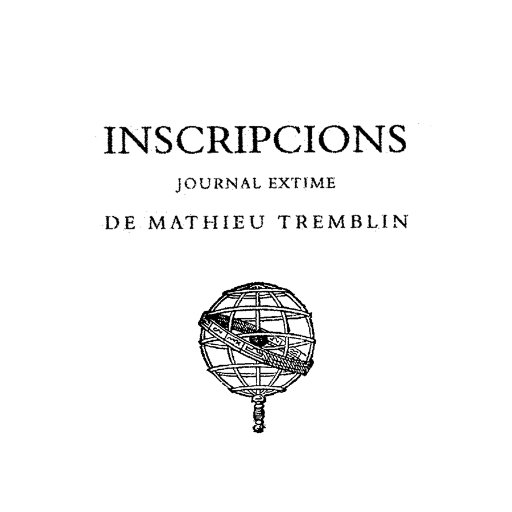 Inscripcions is an extimate diary of users’ city, observed and commented by Mathieu Tremblin, that is spread over various surfaces in urban space