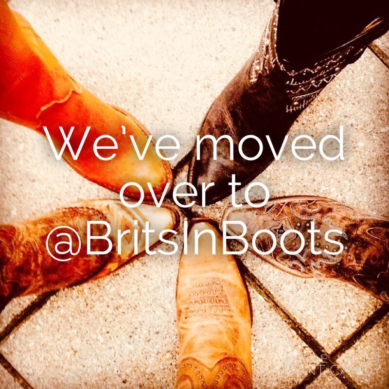 Please Check out @BritsInBoots instead. This is the old account for that UK based country music blog.