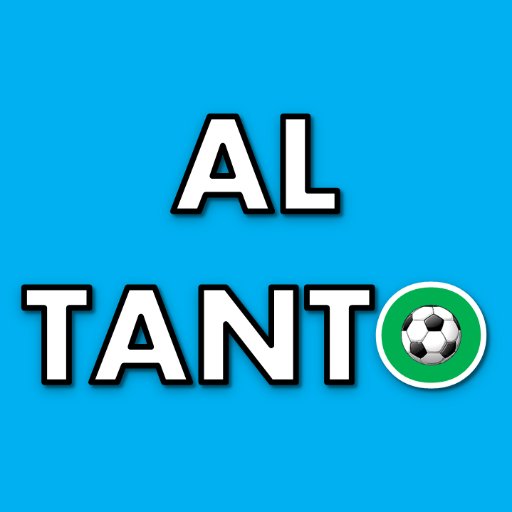 altantofutbol's profile picture. -¡Al tanto!⚽️👏
-¡Toda lo que queres saber del fútbol argentino!🇦🇷
-¡Aquí en nuestro Twitter!💙
-¡Superliga, Copa Argentina, Recopa, Copa Libertadores y más!🏆