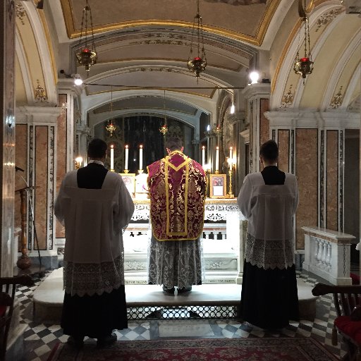 Coetus fidelium «San Gaetano e Sant'Andrea Avellino» Basilica di S. Paolo Maggiore S. Messa in Rito Romano antico, domenica e feste di precetto ore 18.00