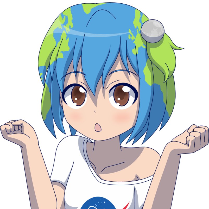 Earth Chan's officially unofficial profile. Only planet in Solar System with a life. #OblateSpheroid #Rule34 #DontCallMeFlat