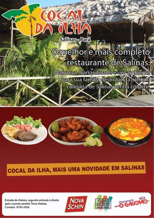 Em julho féias em Salinas é no Cocal da Ilha !!!
