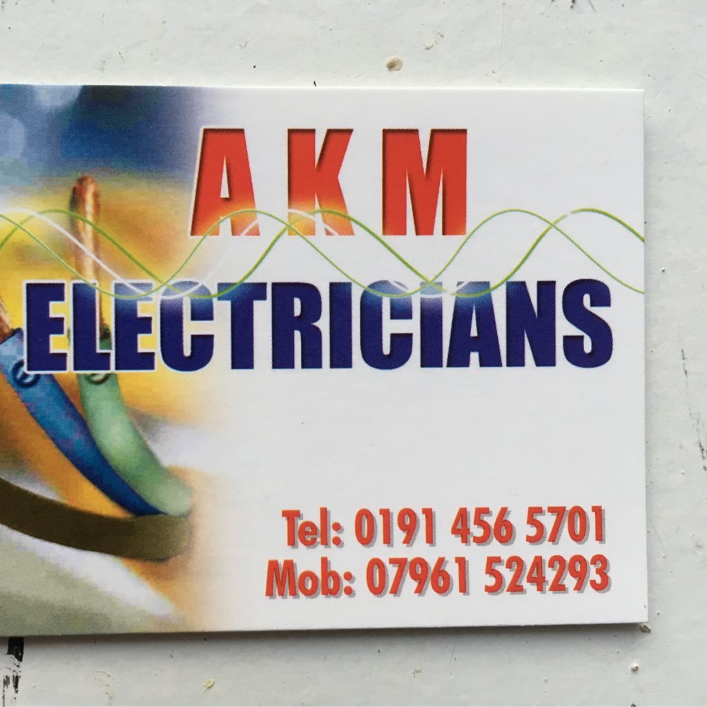 Electricians based in the South Shields area.