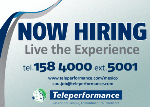 Teleperformance is a contact center that provides customer service to multiple clients!
We have THE BEST WORKING ENVIRONMENT!
Come and join us!